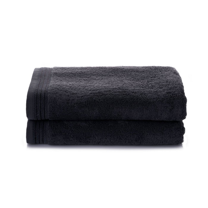 Mijolnir Juego de toallas de baño Unceasing - Negro Mijolnir Juego de toallas de baño Unceasing - Negro
